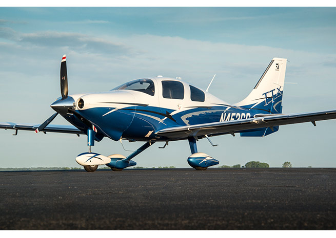 The Cessna TTx will get what is called a “Surge” package that includes a special paint scheme, two-tone leather seats, and a Blackmac C447 aluminum propeller that is approved for flight into known icing.